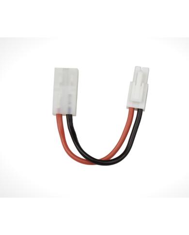 Adaptateur batterie (mini tamiya male/tamiya large femelle) ASG