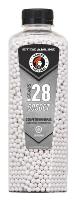 BOUTEILLE REFERMABLE DE 5050 BILLES BBS 6MM BLANCHES 0.28G LANCER TACTICAL