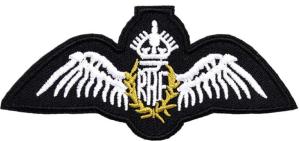 PATCH / ECUSSON TISSU THERMOCOLLANT BRODE EMBLEME ROYAL AIR FORCE