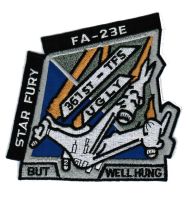 ECUSSON OU PATCH STARFURY BRODE THERMO COLLANT