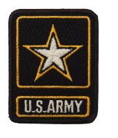 ECUSSON / PATCH BRODE U.S. ARMY STAR ETOILE THERMO COLLANT AIRSOFT