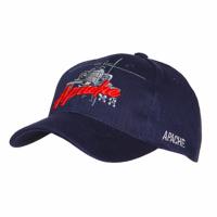  CASQUETTE BLEU MARINE BRODEE HELICOPTERE AH-64 APACHE
