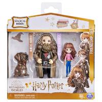PACK AMITIE HARRY POTTER MAGICAL MINIS FIGURINE HERMIONE ET HAGRID WIZARDING WORLD