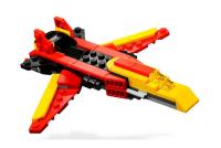 JEU DE CONSTRUCTION BRIQUE EMBOITABLE LEGO CREATOR 3EN1 SUPER ROBOT 31124 FIGURINES ARTICULEES