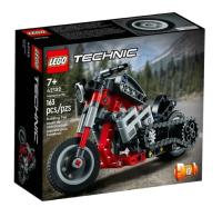 JEU DE CONSTRUCTION BRIQUE EMBOITABLE LEGO TECHNIC LA MOTO 2EN1 42132