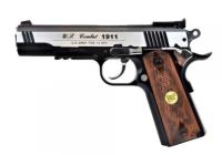 REPLIQUE 1911 CO2 SPORT 601 GBB BLOWBACK FULL METAL NOIR ET ARGENT WIN GUN