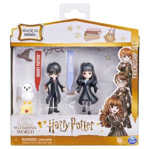 PACK AMITIE HARRY POTTER MAGICAL MINIS FIGURINE HARRY ET CHO WIZARDING WORLD