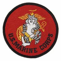 ECUSSON / PATCH BRODE US MARINE CORPS ROND