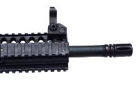 CARABINE M4A1 RIS AEG BLACKWATER NOIRE SYSTEME HOP UP 1.2 JOULE + BAT DM 8.4V 1400 + CHARG