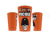GOBELET / ECOCUP® / CUP HUMO CALL OF PICOLE ORANGE 25 CL