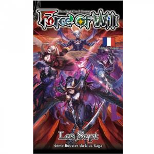 BOOSTER DE 10 CARTES SUPPLEMENTAIRES FORCE OF WILL SAGA CLUSTER 4 S4- LES SEPT
