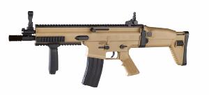 FN SCAR-L SPRING ABS TAN ET NOIR RIS 0.9 JOULE 