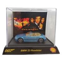 VOITURE MINIATURE COLLECTION SHELL ECHELLE 1/64EME JAMES BOND 007 - GOLDEN EYE - BMW Z3 ROADSTER