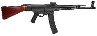 SCHMEISSER MP44 AEG SEMI ET FULL AUTO  FULL METAL ET BOIS VERITABLE 1.5 JOULE AVEC BAT ET CHARG