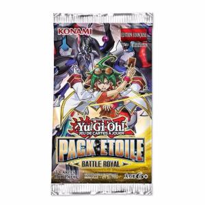1 BOOSTER DE 3 CARTES SUPPLEMENTAIRES YU GI OH PACK ETOILE BATTLE ROYAL