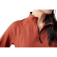 CHEMISE POLAIRE FEMME STRATOS ROUGE OX BLOOD 1/4 ZIP 5.11 TACTICAL